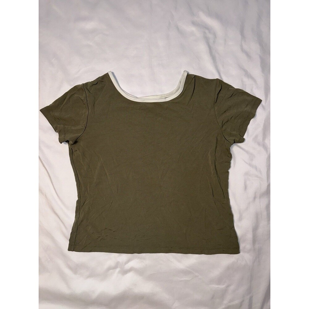 Copper Key Shirt Size M Green Short Sleeve